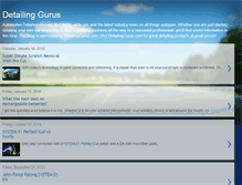 Tablet Screenshot of blog.detailinggurus.com
